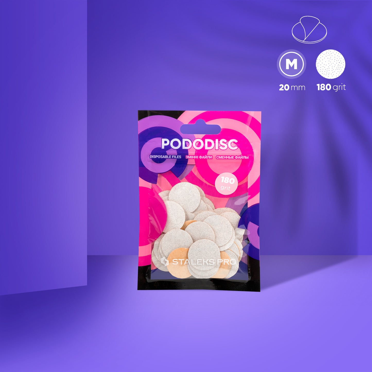 Pododisc PDF-20-180w (M) 50 pcs