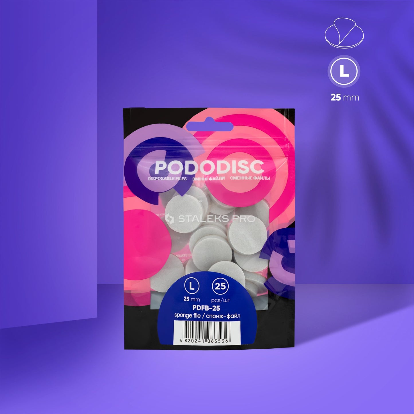Pododisc sponge  L (25)